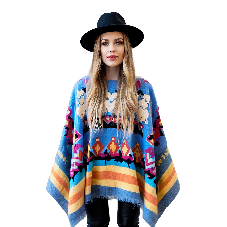 Modern Poncho Style Png 37