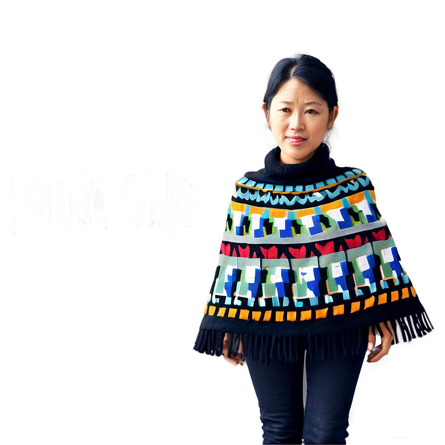 Modern Poncho Style Png Sok98