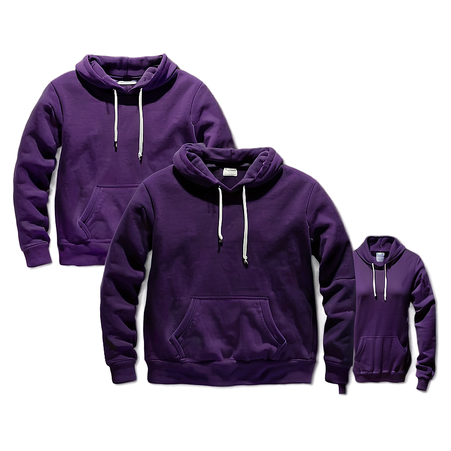 Modern Purple Hoodie Graphic Png Cgb82