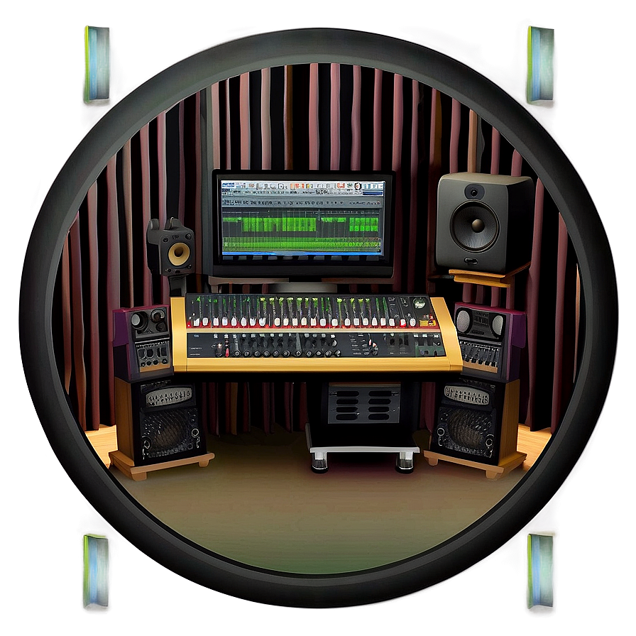 Modern Recording Studio Png 66