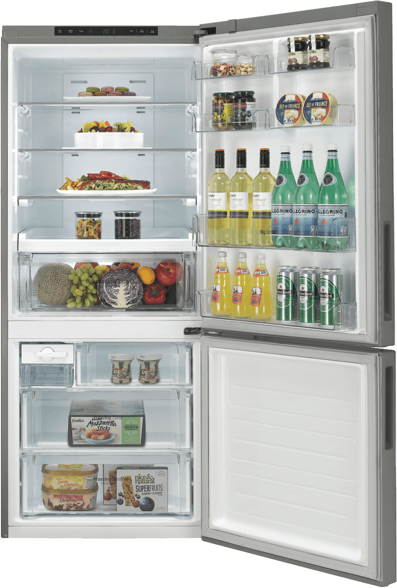 Modern Refrigerator Fullof Food Items