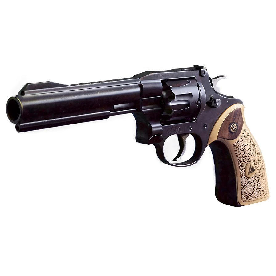 Modern Revolver Silhouette Png 50