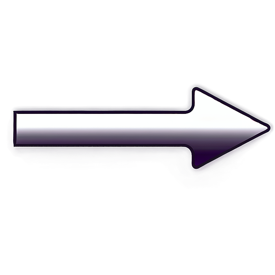 Modern Right Arrow Art Png Sgn