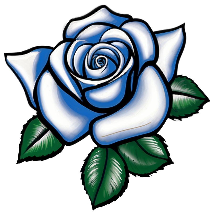 Modern Rose Tattoo Creation Png Squ89