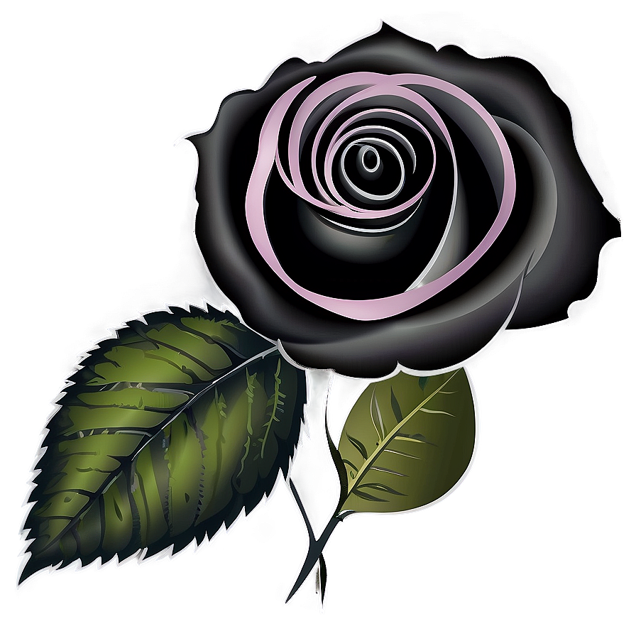 Modern Rose Vector Png 06262024