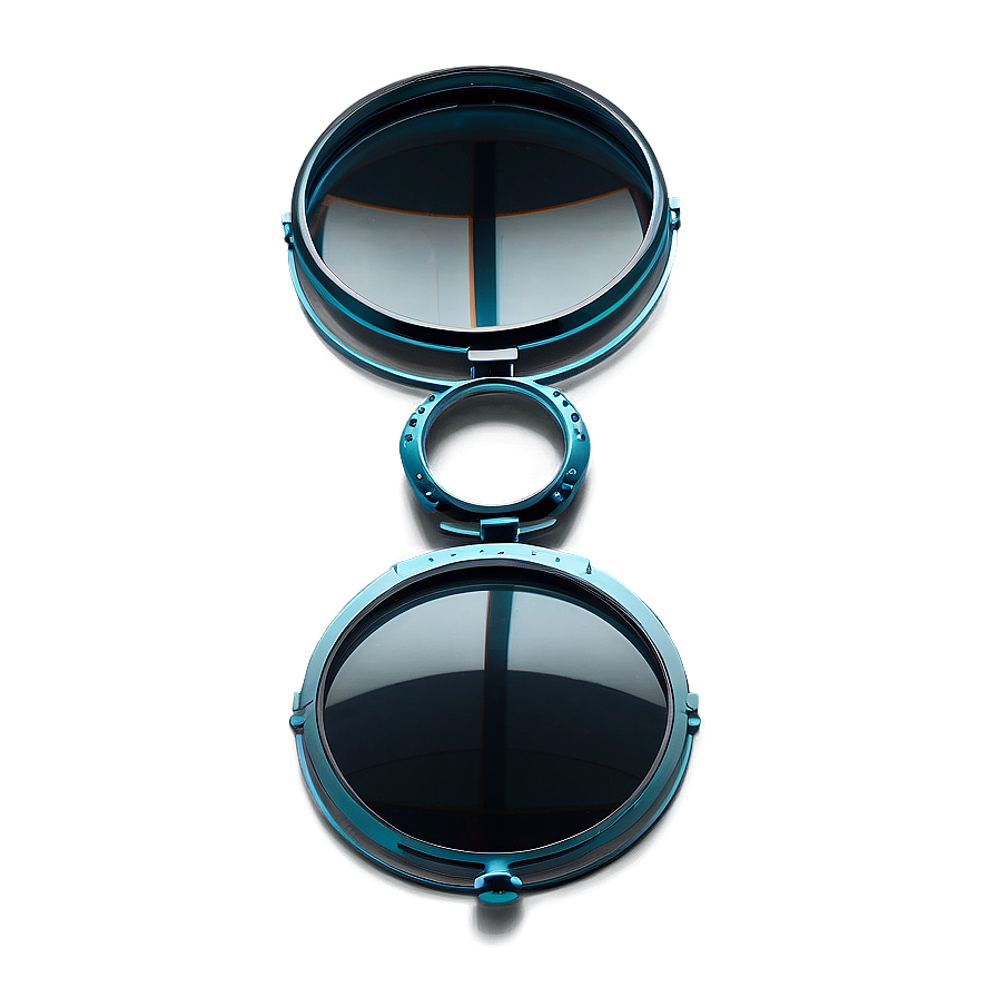 Modern Round Glasses Design Png Dgy
