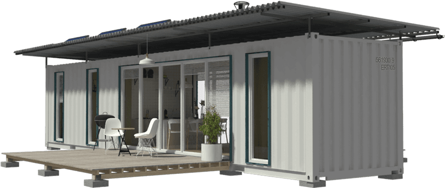 Modern Shipping Container Home