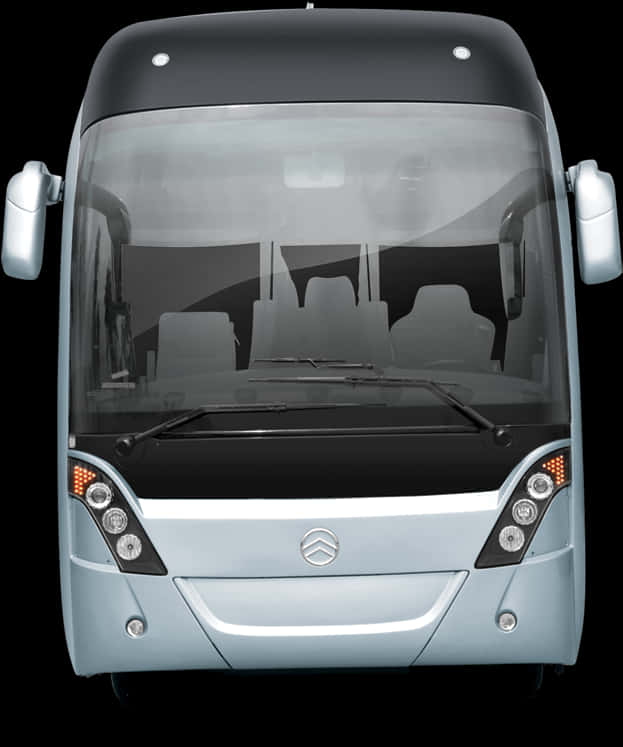 Modern Silver Bus Front View.jpg