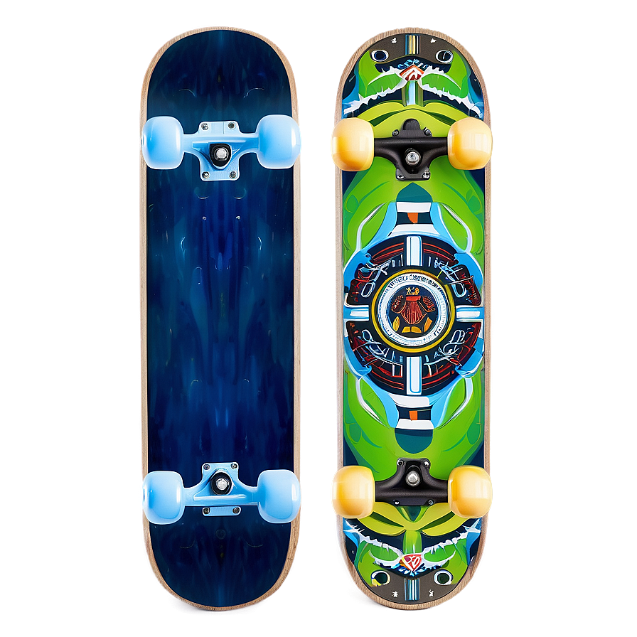 Modern Skateboard Deck Visual Png Ijb14