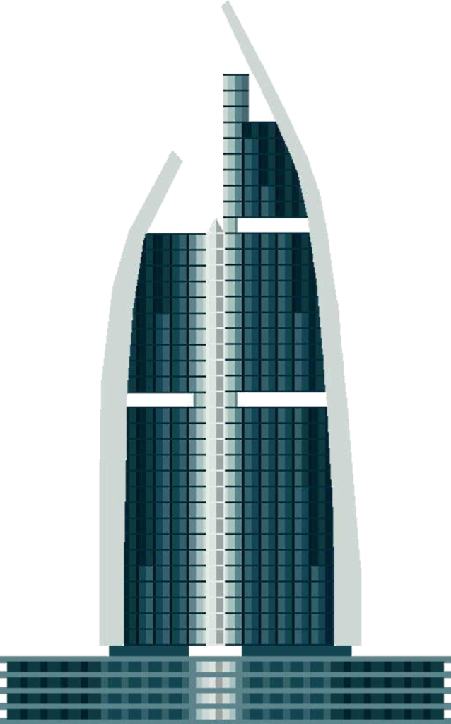 Modern Skyscraper Vector Illustration