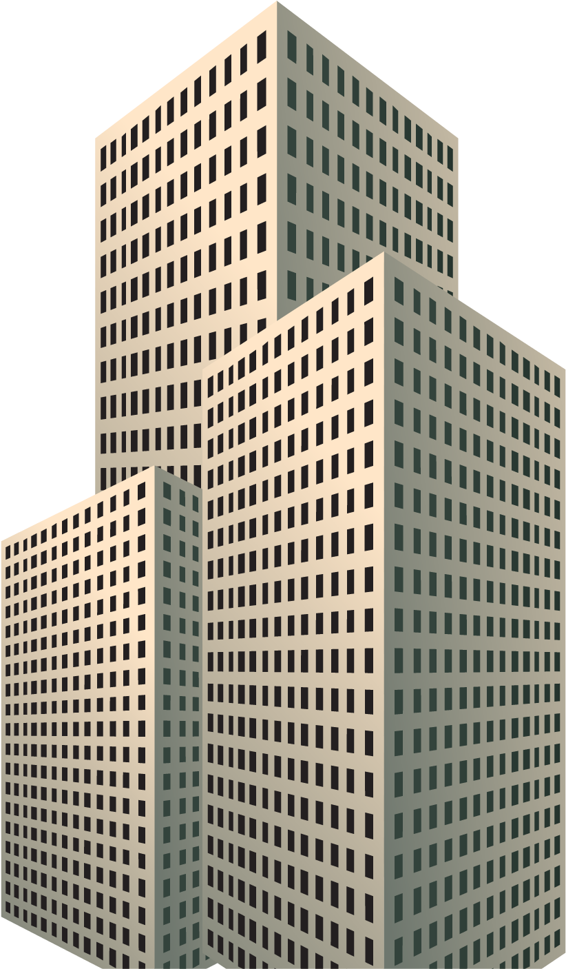 Modern Skyscrapers Illustration