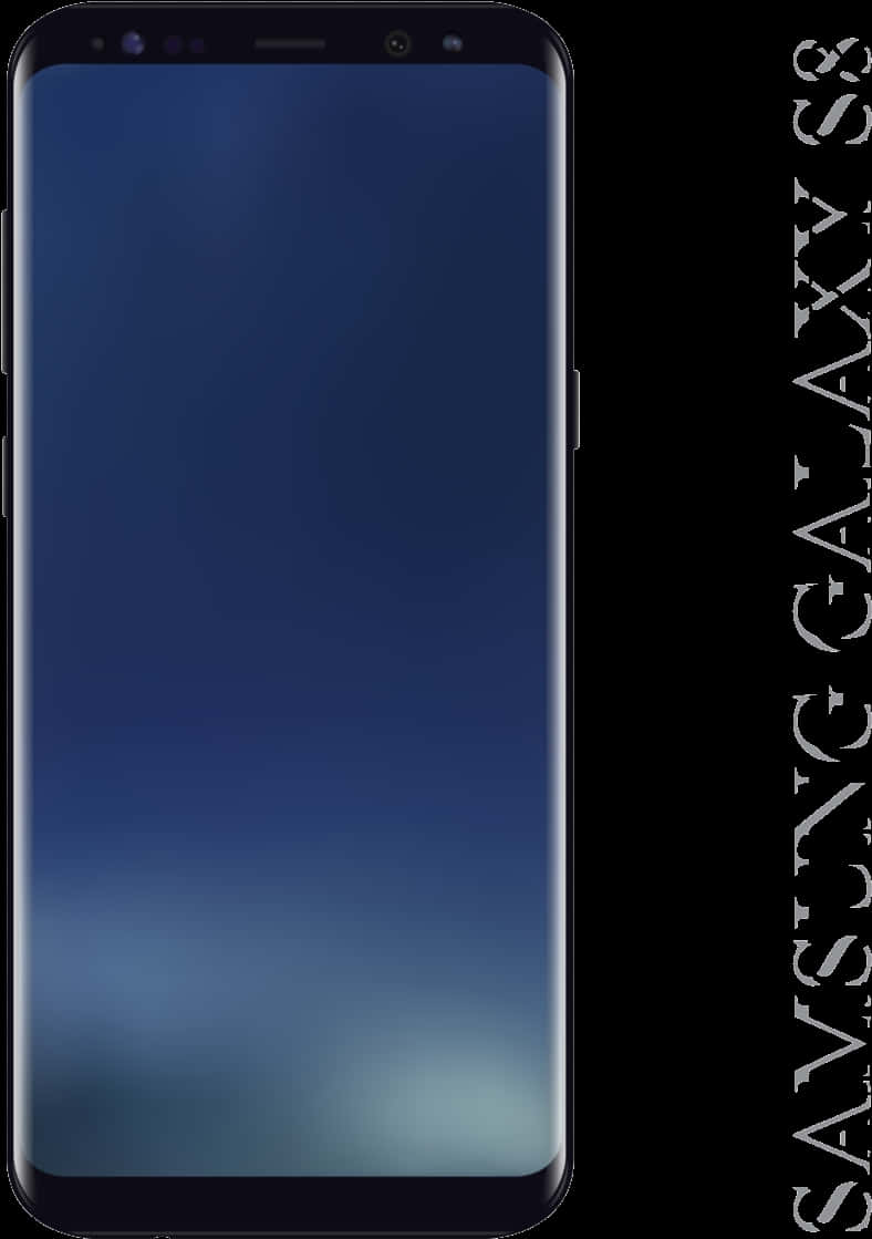 Modern Smartphone Blank Screen
