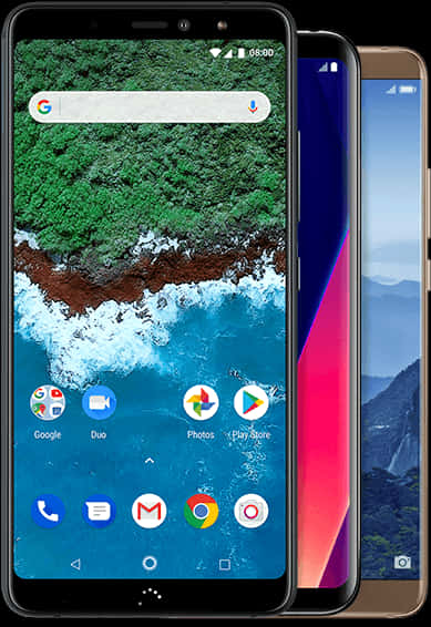 Modern Smartphones Display Comparison