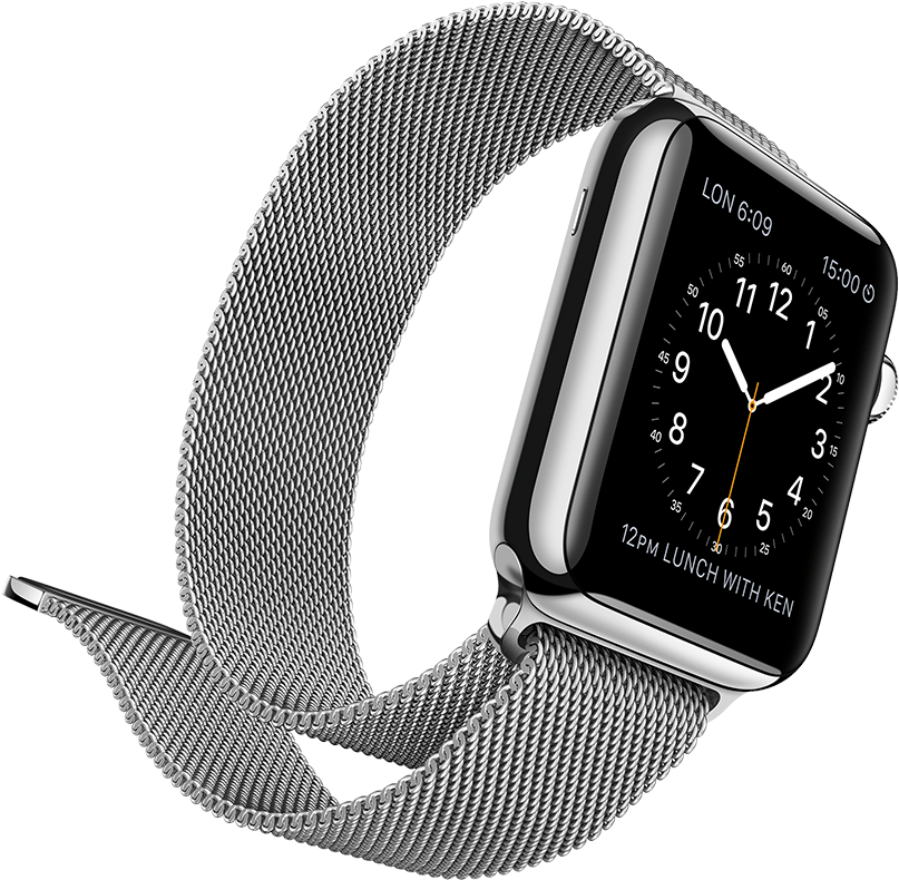 Modern Smartwatchwith Milanese Loop Band