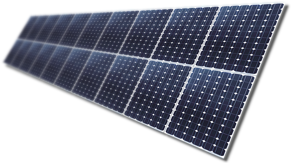 Modern Solar Panel Isolated