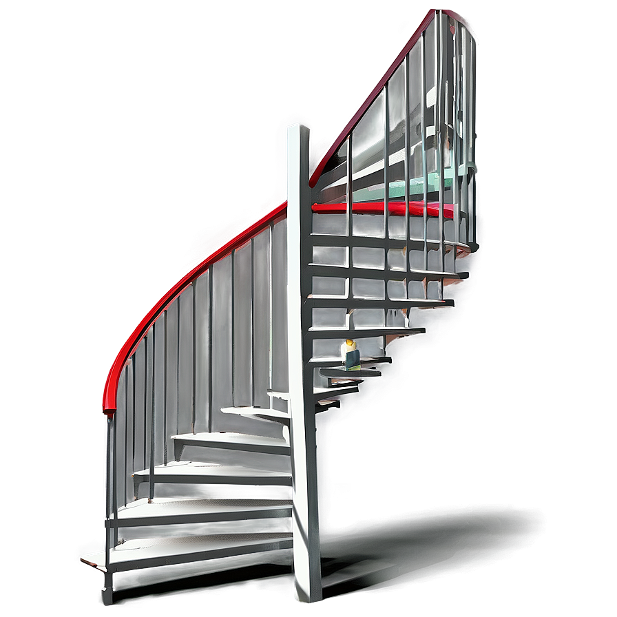 Modern Spiral Staircase Png Ibg