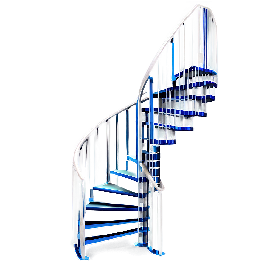 Modern Spiral Staircase Png Psg94