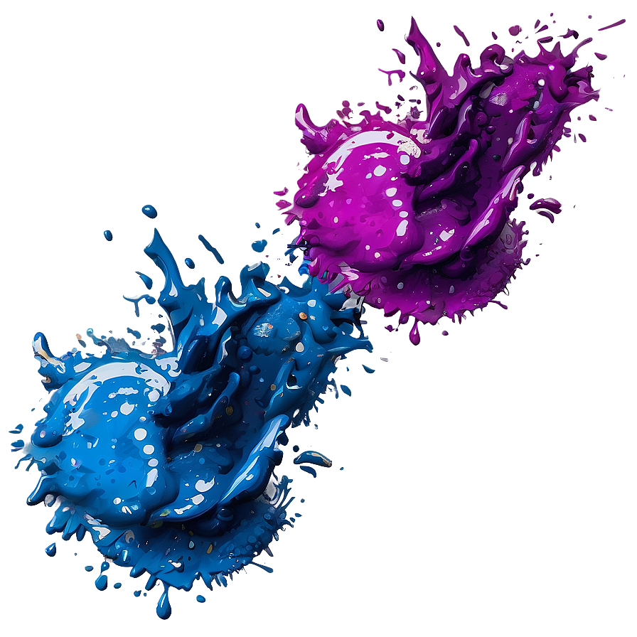 Modern Splatter Paint Technique Png Luk31