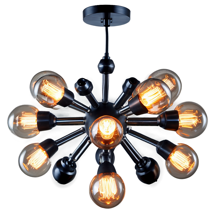 Modern Sputnik Chandelier Png 24