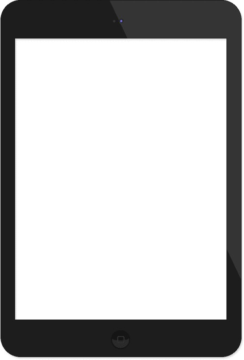 Modern Tablet Vector Illustration