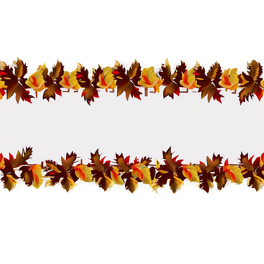 Modern Thanksgiving Border Png 06202024