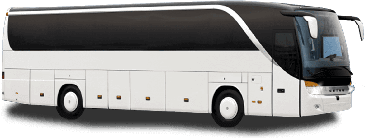 Modern Tourist Coach Bus