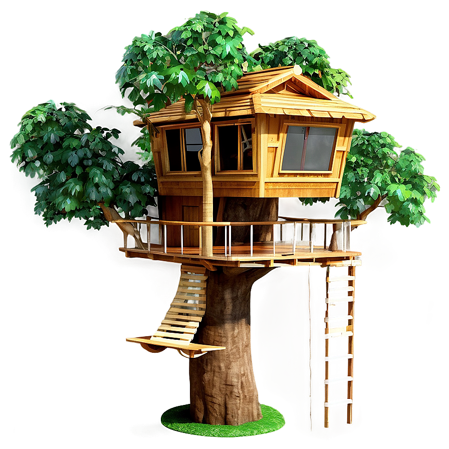 Modern Tree House Png 41