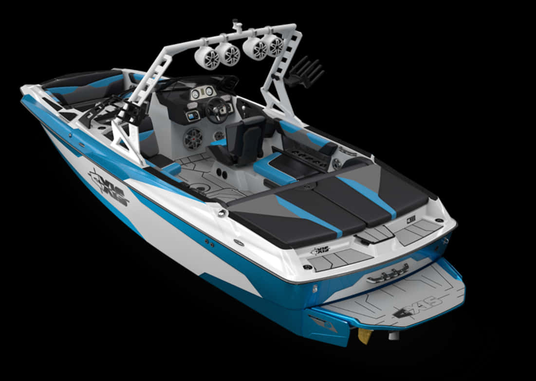 Modern Wakeboarding Boat Design