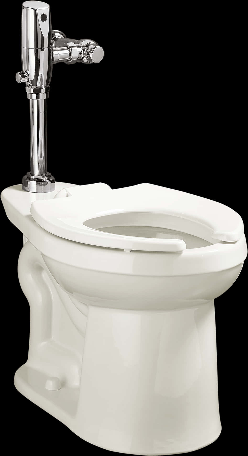 Modern White Toiletwith Flush Handle