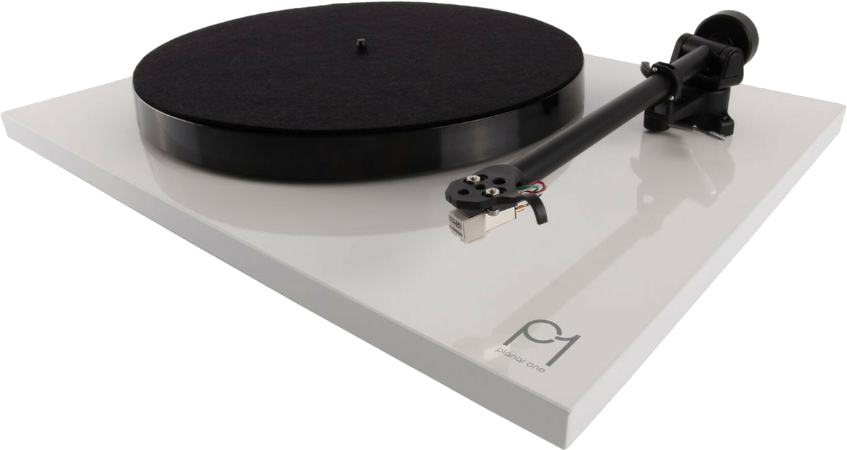 Modern White Turntable