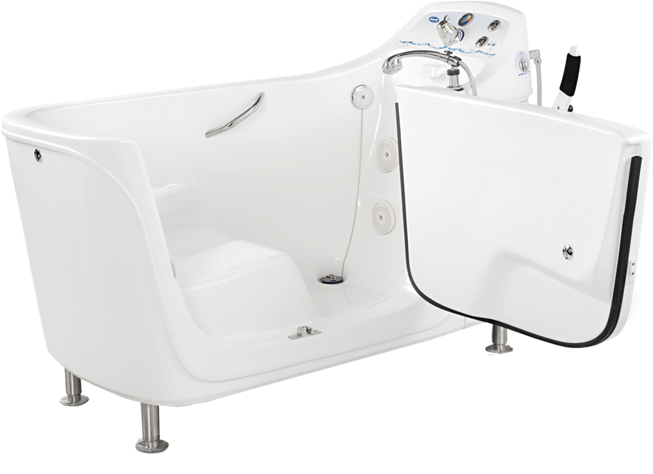 Modern White Walk In Bathtub