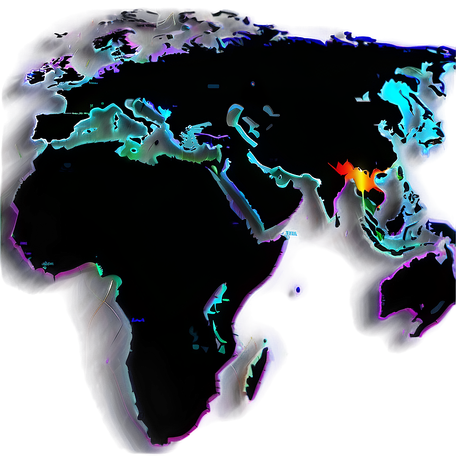 Modern World Map Png 11