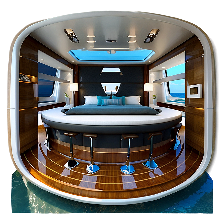 Modern Yacht Interior Design Png 05242024