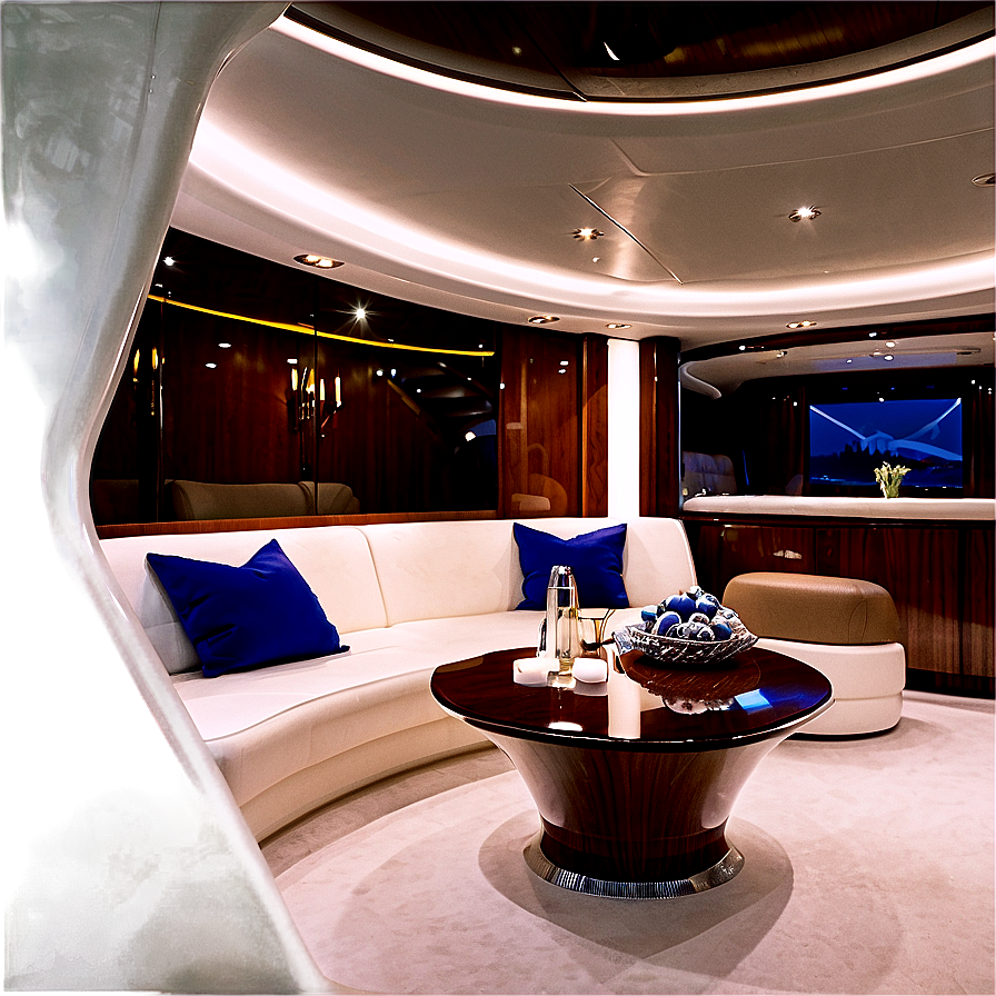 Modern Yacht Interior Design Png 12