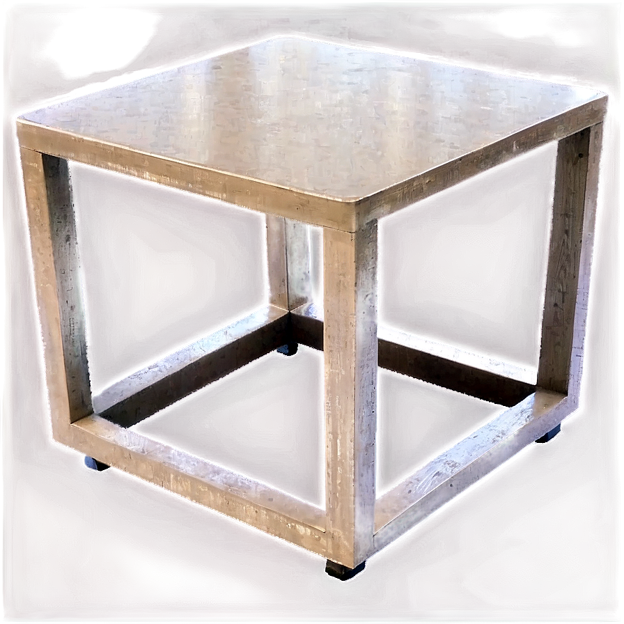 Modernist Square Table Png 05042024