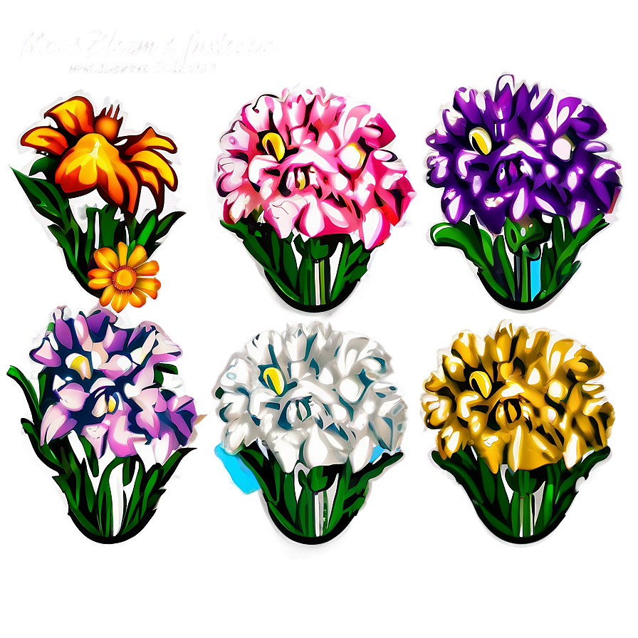 Modest Bloom Illustration Png Jlg