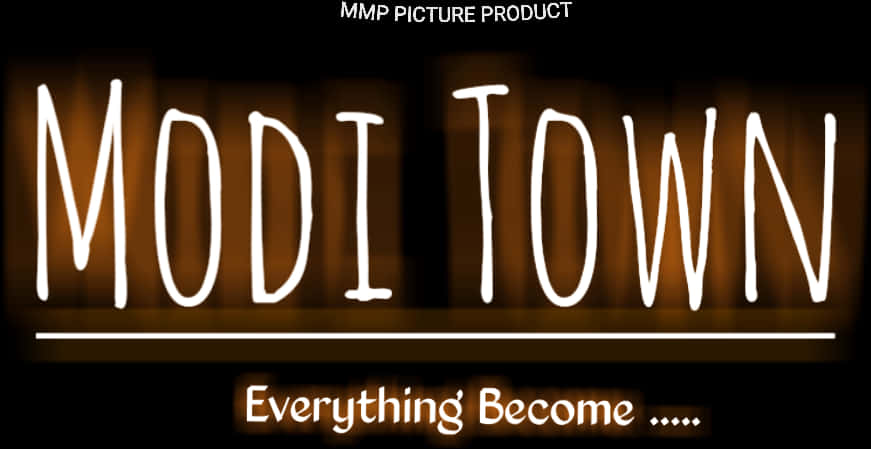 Modi Town Luminous Advertisement