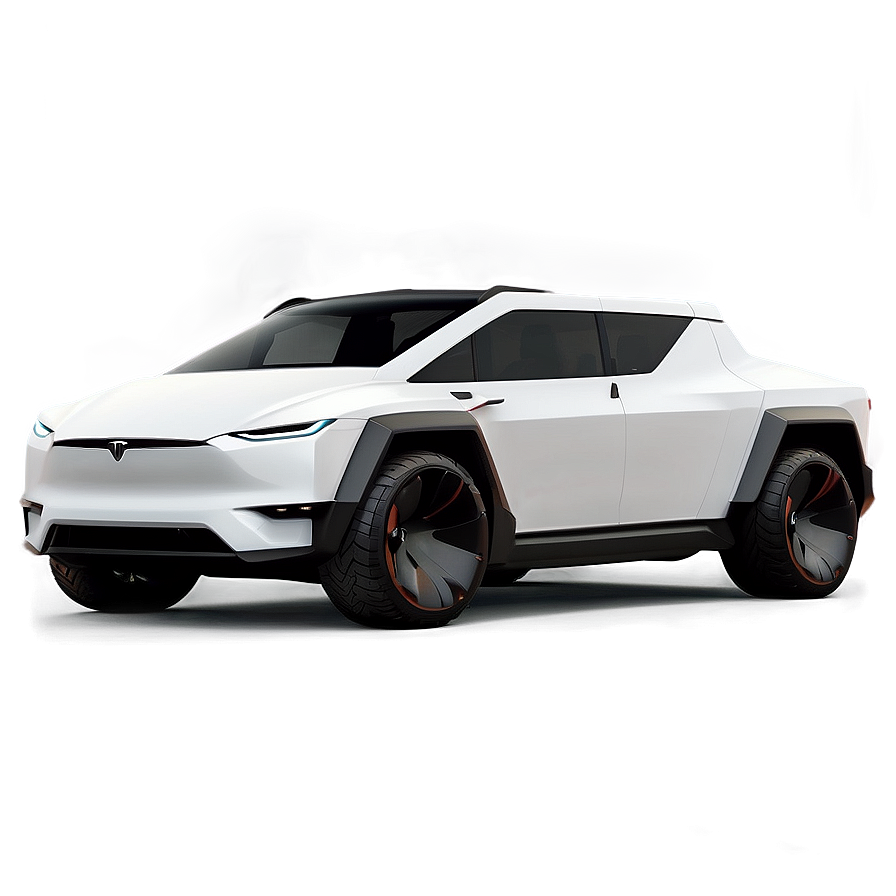 Modified Tesla Cybertruck Design Png 52