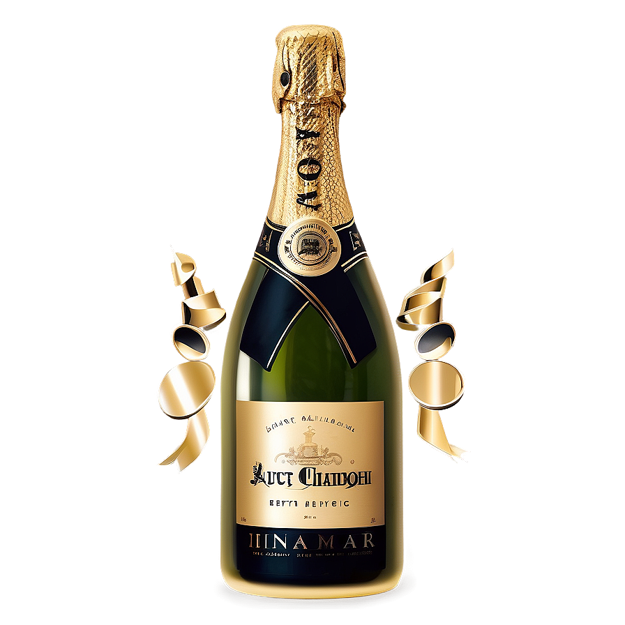 Moet Champagne New Year Celebration Png 06282024