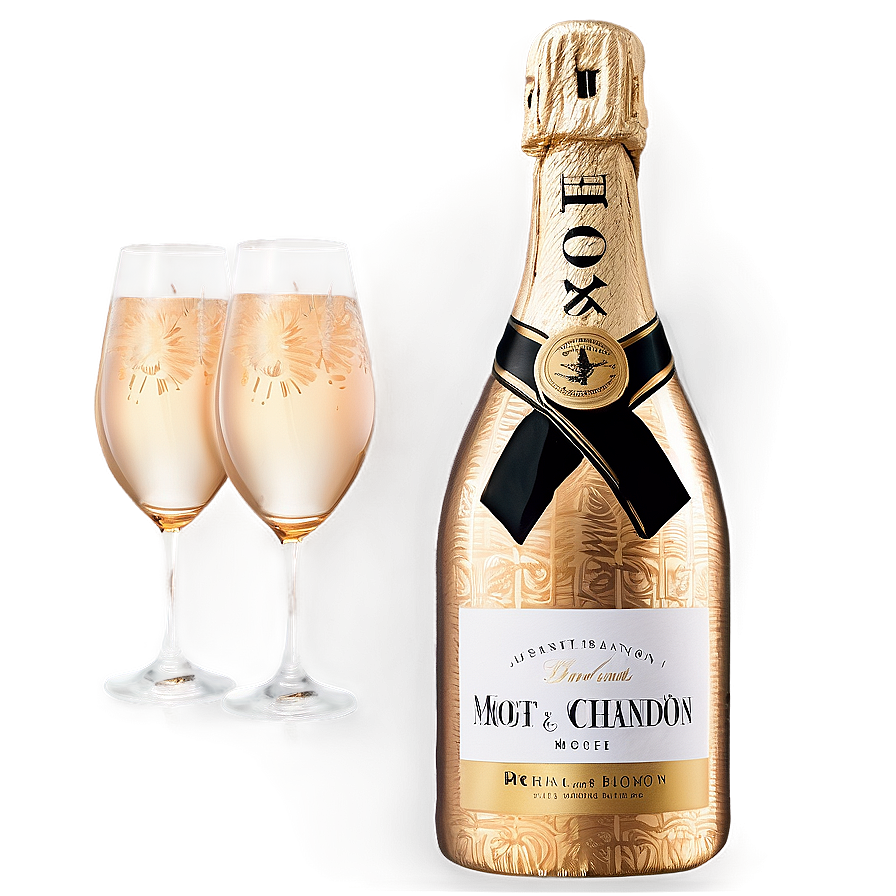 Moet & Chandon Bridal Toast Png 06282024