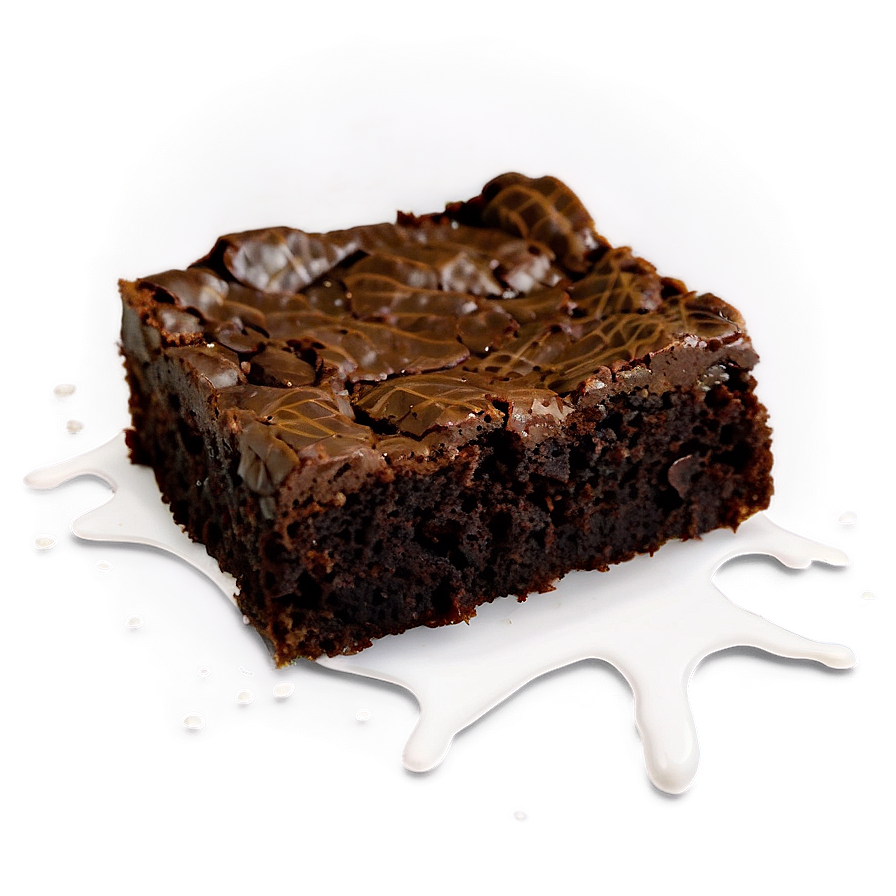 Moist Brownie Slice Png Ewk83