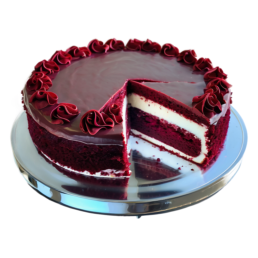 Moist Red Velvet Cake Png 84