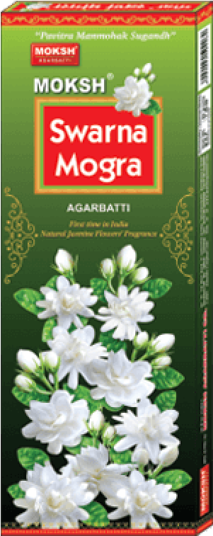 Moksh Swarna Mogra Agarbatti Packaging