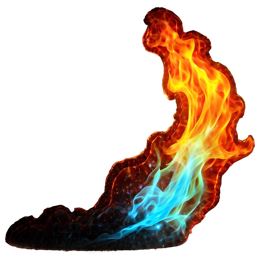 Molten Fire Effect Png Wpm52