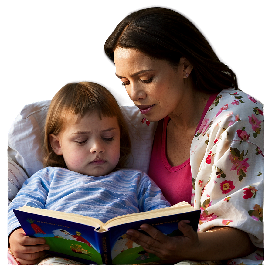 Mom Bedtime Story Png Jnt