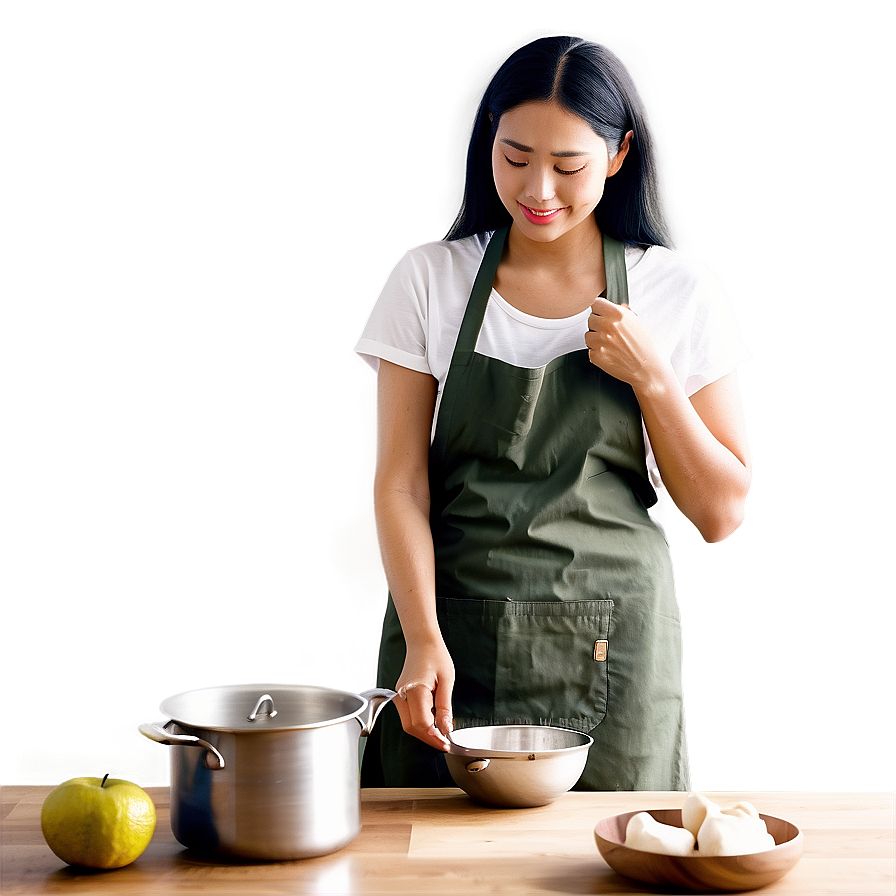 Mom Cooking In Kitchen Png Hev22