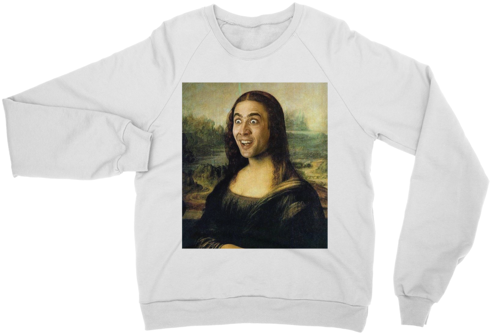 Mona Lisa Parody Sweatshirt