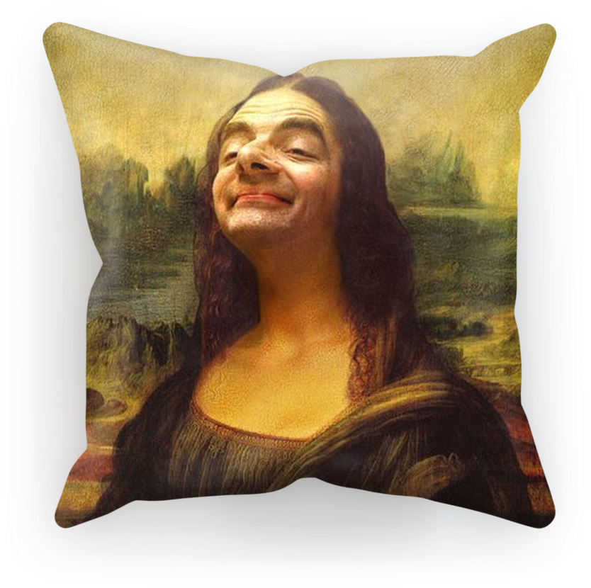 Mona Lisa Pillow Mashup