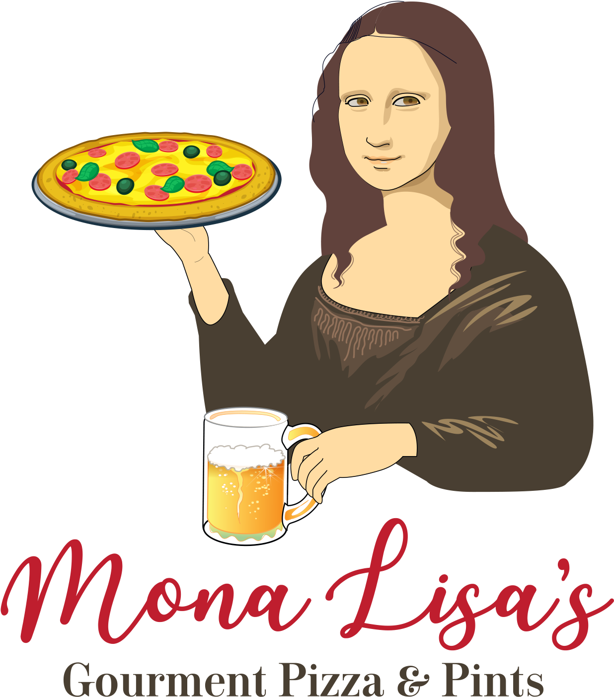 Mona Lisa Pizzaand Pints