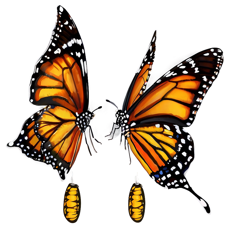 Monarch Butterfly Illustration Png 56